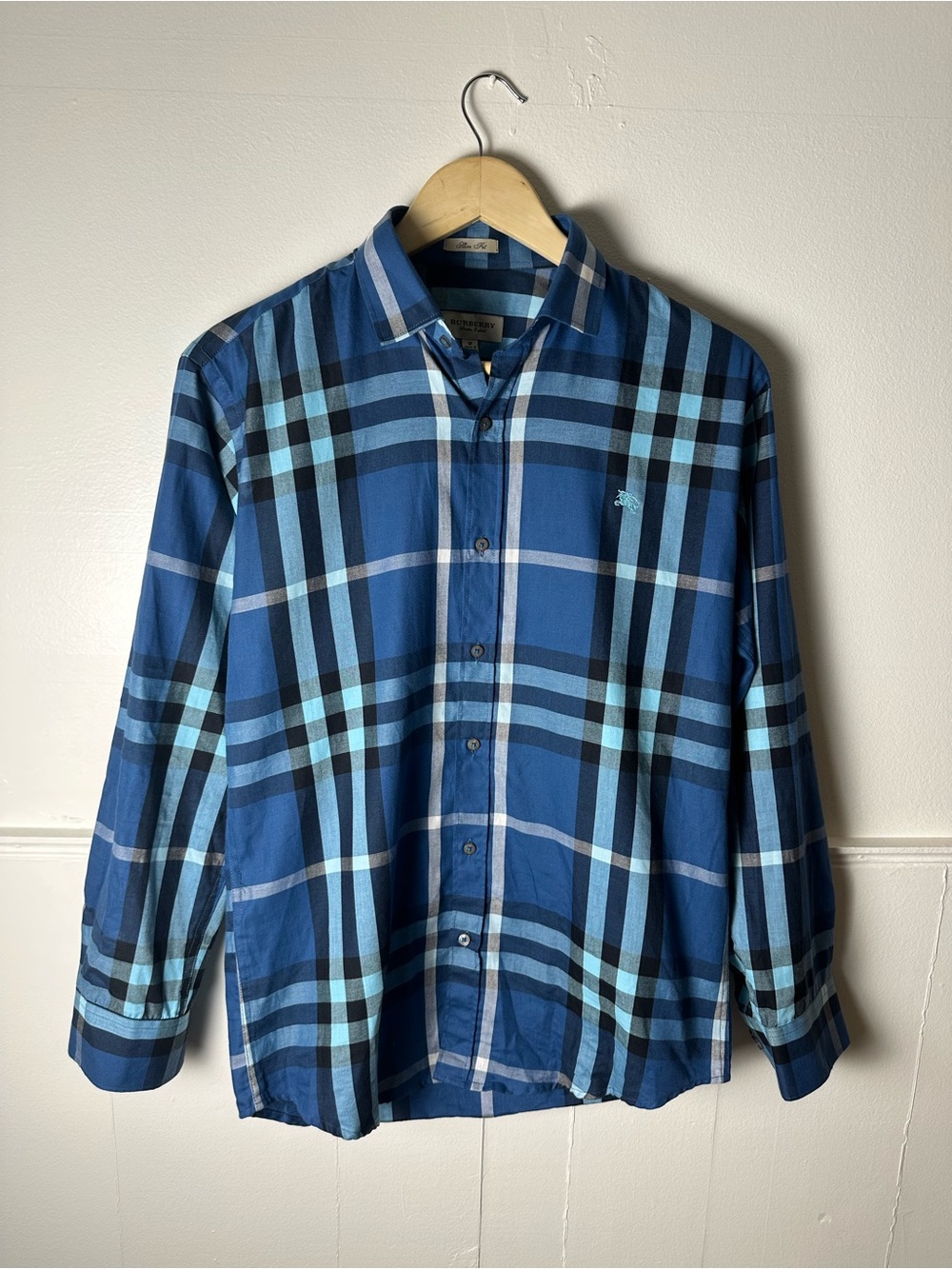 Burberry Slim Fit Button Up Shirt